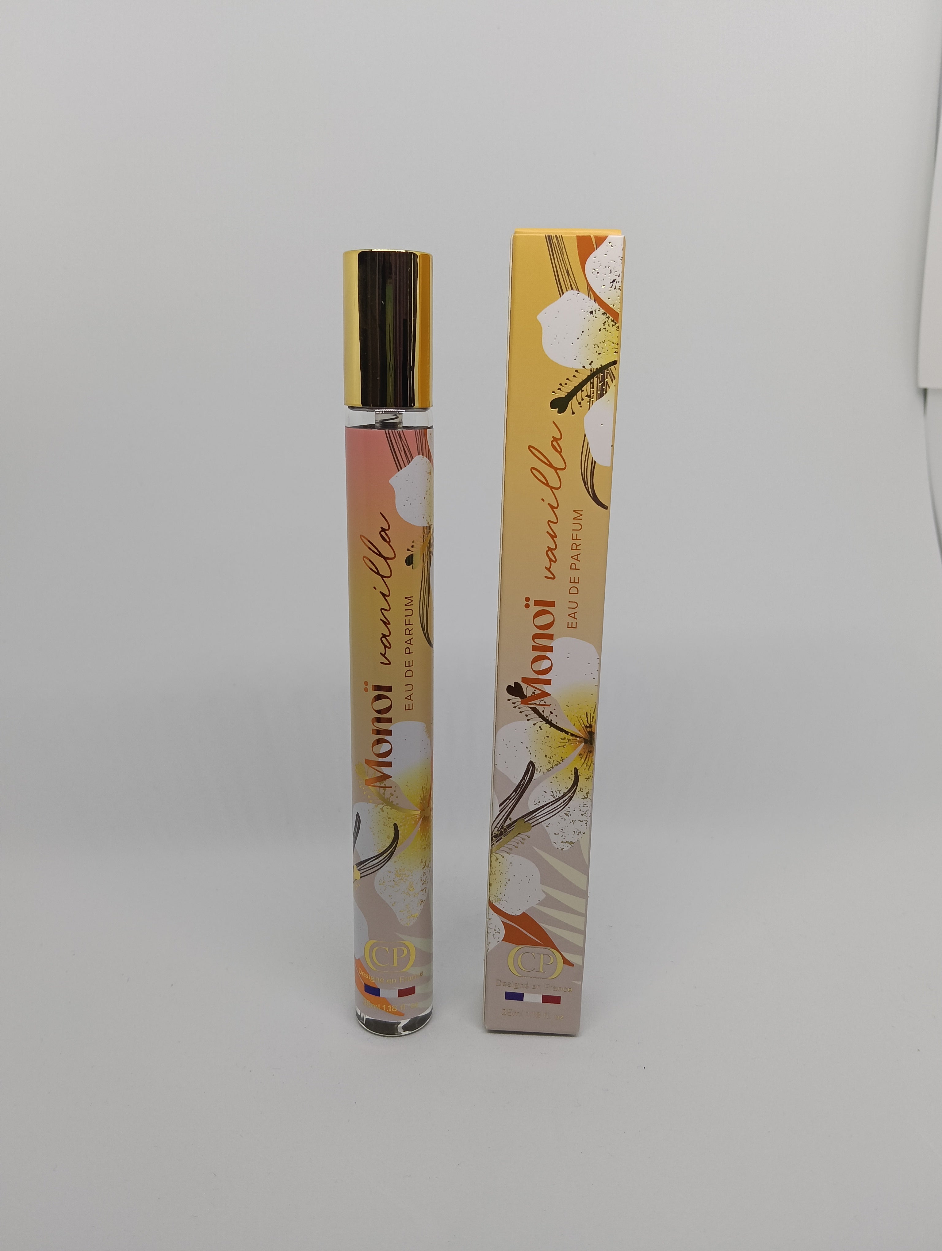 Monoï Vanilla (Flacon Dégradé Jaune/Orange) 35 ml