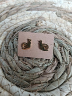 boucle d'oreille escargot