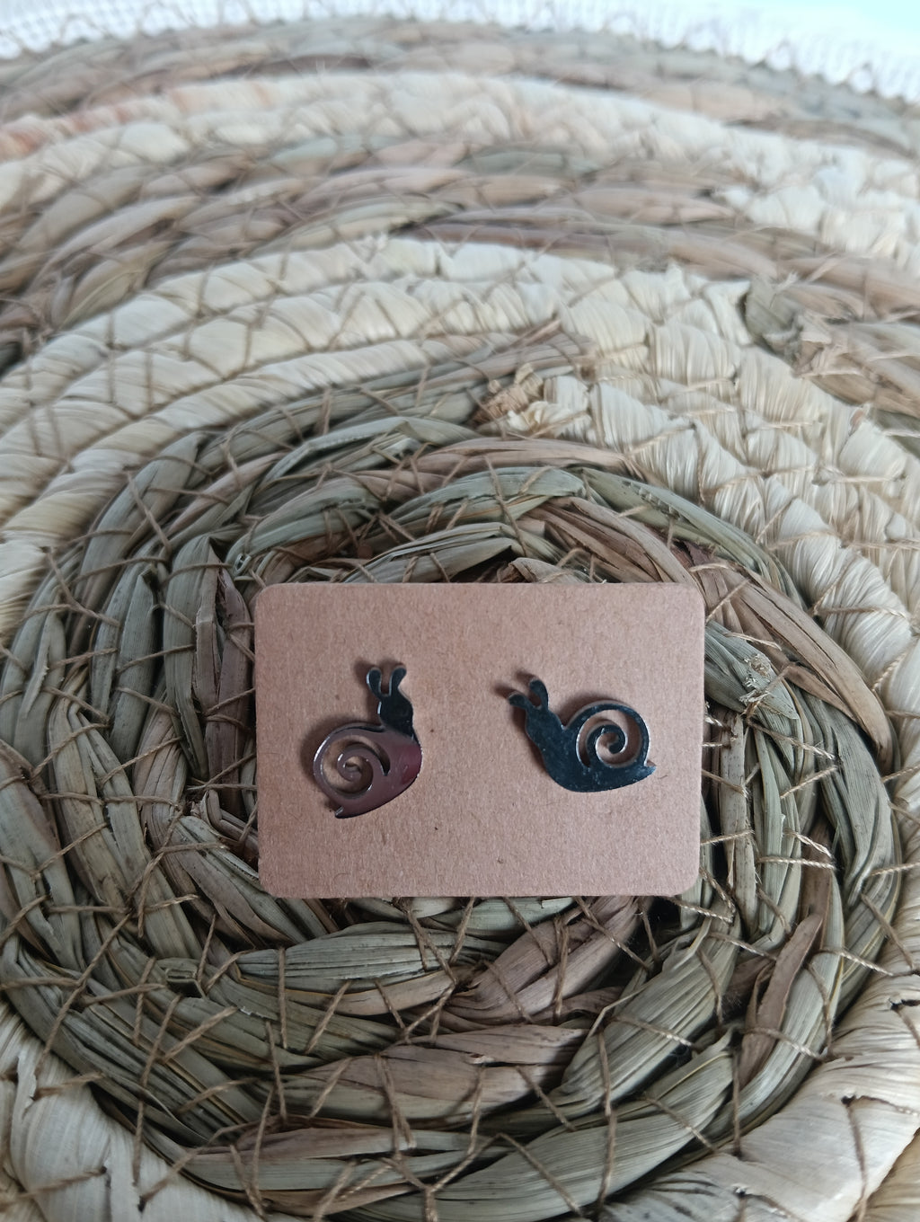 boucle d'oreille escargot