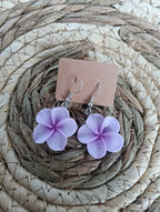 boucle d'oreille fleur tiaré